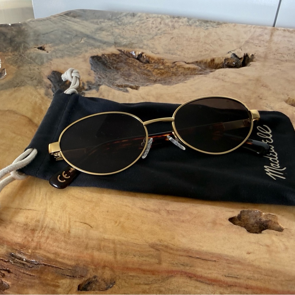 Madewell Gold & Tortoise Sunnies